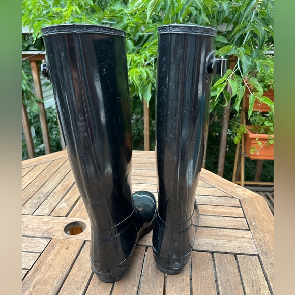 Hunter Original Tall Gloss Rain Boots - Picture 2 of 5